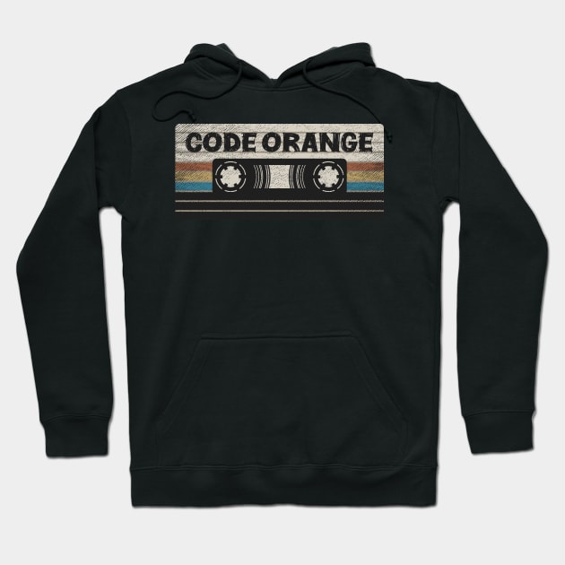 Code Orange Mix Tape Hoodie by getinsideart